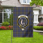 Fletcher of Dunans Tartan Crest Garden Flag