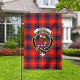Fraser Tartan Crest Garden Flag