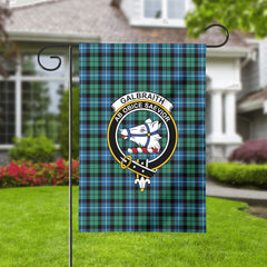 Galbraith Ancient Tartan Crest Garden Flag