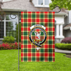 Gibson Tartan Crest Garden Flag