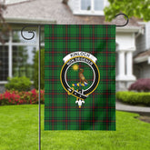 Kinloch Tartan Crest Garden Flag