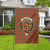 MacAuley Ancient Tartan Crest Garden Flag