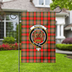 MacGill Modern Tartan Crest Garden Flag