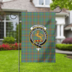 MacIntosh Hunting Ancient Tartan Crest Garden Flag