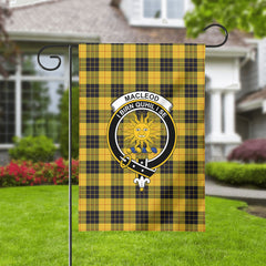 MacLeod of Lewis Ancient Tartan Crest Garden Flag