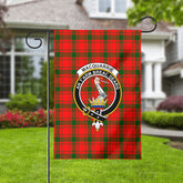 MacQuarrie Tartan Crest Garden Flag