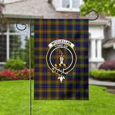 McClellan Modern Tartan Crest Garden Flag
