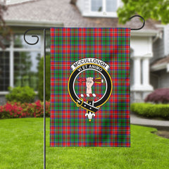 McCullough Tartan Crest Garden Flag