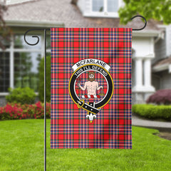 McFarlane Modern Tartan Crest Garden Flag