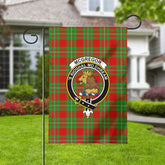 McGregor Modern Tartan Crest Garden Flag