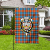 McLachlan Ancient Tartan Crest Garden Flag