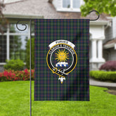 Purves Tartan Crest Garden Flag