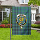 Sinclair Hunting Ancient Tartan Crest Garden Flag