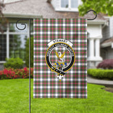 Stewart Dress Modern Tartan Crest Garden Flag