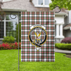 Stewart Dress Modern Tartan Crest Garden Flag