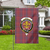 Udny Tartan Crest Garden Flag