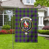 Whitefoord Tartan Crest Garden Flag