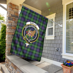 Baillie Tartan Crest Garden Flag