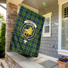 Campbell of Breadalbane Modern Tartan Crest Garden Flag