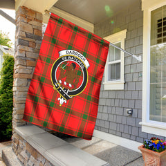 Darroch (Gourock) Tartan Crest Garden Flag