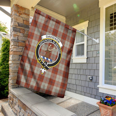 Davidson Dress Dancers Tartan Crest Garden Flag