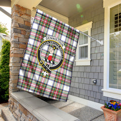 Dennistoun Tartan Crest Garden Flag