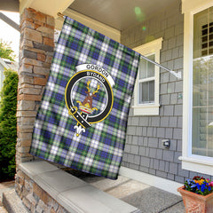 Gordon Dress Modern Tartan Crest Garden Flag