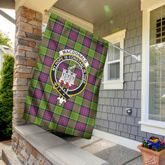 MacDonald (Clan Ranald) Tartan Crest Garden Flag