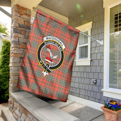 MacDougall Ancient Tartan Crest Garden Flag