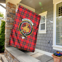MacGillivray Modern Tartan Crest Garden Flag