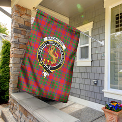 MacIntosh Modern Tartan Crest Garden Flag