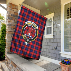 McCracken Tartan Crest Garden Flag