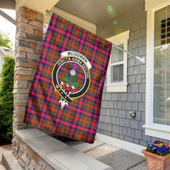 McGowan Tartan Crest Garden Flag