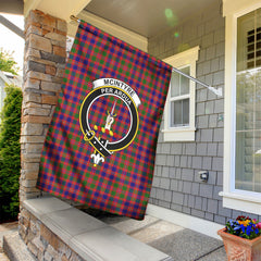 McIntyre Modern Tartan Crest Garden Flag