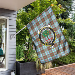 Anderson Ancient Tartan Crest Garden Flag