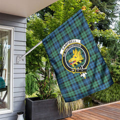 Campbell Ancient 02 Tartan Crest Garden Flag