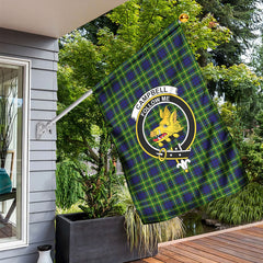 Campbell of Breadalbane Modern Tartan Crest Garden Flag