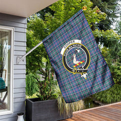 Cooper Ancient Tartan Crest Garden Flag