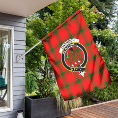 Darroch (Gourock) Tartan Crest Garden Flag