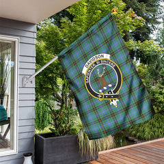Davidson Ancient Tartan Crest Garden Flag