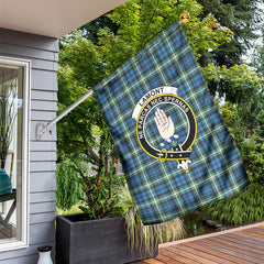 Lamont Ancient Tartan Crest Garden Flag