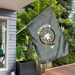 MacFarlane Hunting Ancient Tartan Crest Garden Flag