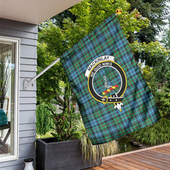 MacKinlay Ancient Tartan Crest Garden Flag