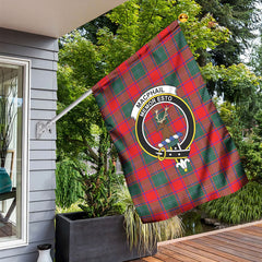 MacPhail Clan Tartan Crest Garden Flag