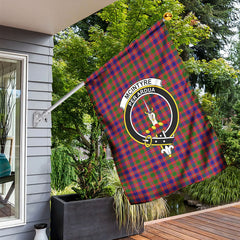 McIntyre Modern Tartan Crest Garden Flag