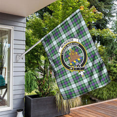 McKenzie Dress Modern Tartan Crest Garden Flag