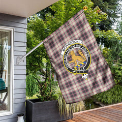 McPherson Hunting Ancient Tartan Crest Garden Flag
