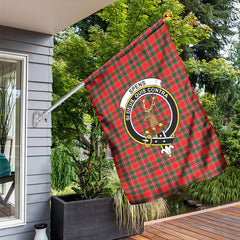 Spens (or Spence) Tartan Crest Garden Flag