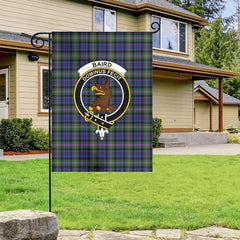 Baird Modern Tartan Crest Garden Flag