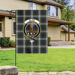Blair Dress Tartan Crest Garden Flag